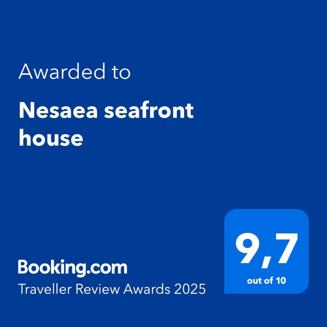 Вилла Nesaea Seafront House Параспорос Экстерьер фото
